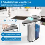 Touchless Automatic Soap Dispenser with Adjustable Levels