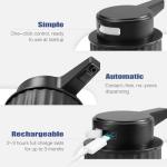 Touchless Rechargeable Soap Dispenser - 9oz Black