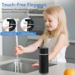 Touchless Automatic Soap Dispenser, Adjustable Volume, Black