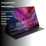 InnoView 15.6-Inch Portable FHD Monitor with Case