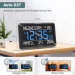 DreamSky Large Digital Clock with USB & Battery Backup