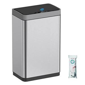 Mbillion 15 Gallon Touchless Motion Sensor Trash Can