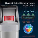iTouchless 4 Gallon Automatic Trash Can with Deodorizer