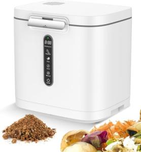 4L Electric Kitchen Composter with Auto-Cleaning Feature
