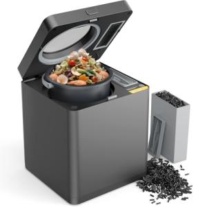 TOPZEE 3L Electric Compost Bin for Kitchen