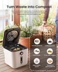 iDOO Kitchen Electric Composter with Auto-Cleaning
