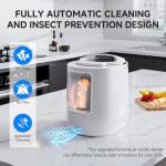 AMZCHEF 4L Electric Kitchen Composter Machine