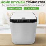 NutriChef 3 Quart Electric Kitchen Composter