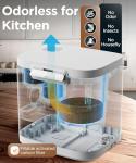 4L Electric Kitchen Composter with Auto-Cleaning Feature
