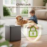 TOPZEE 3L Electric Compost Bin for Kitchen