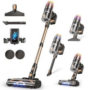 VBUOO Cordless Vacuum Cleaner with Touch Screen