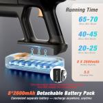 VBUOO Cordless Vacuum Cleaner with Touch Screen