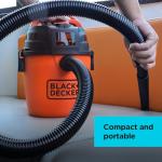 BLACK+DECKER 2.5 Gallon Wet Dry Vacuum