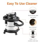 4 Gallon Stainless Steel Wet Dry Vacuum Cleaner