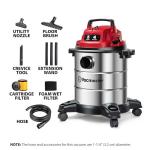 Vacmaster 5-Gallon Stainless Steel Wet/Dry Vacuum