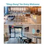 METAK Wireless Door Chime with 500 ft Range