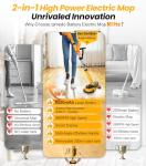Qimedo Cordless Electric Mop with Smart Display