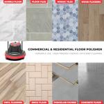 XtremepowerUS 10" Heavy Duty Floor Polisher