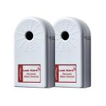 Zircon Water Leak Detector & Flood Alarm - 2 Pack