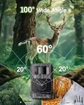 MAXDONE 4K Solar WiFi Trail Camera with Night Vision
