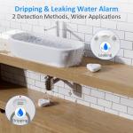 5 Pack Adjustable Audio Water Leak Detectors