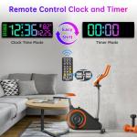 Soobest 14.2" Color Changing LED Wall Clock