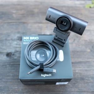 Logitech MX Brio 4K Streaming Webcam with Mics