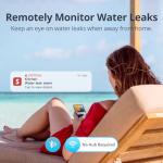 Smart Water Leak Detector with Alarm and App Alerts