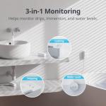 Smart Water Leak Detector with Alarm and App Alerts