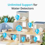 Smart Water Leak Detector with Alarm and App Alerts