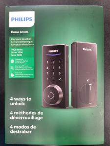 Philips Keyless Fingerprint Front Door Lock Set