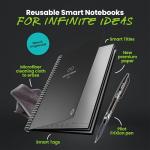 Rocketbook Core Executive Reusable Notebook, Black