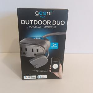 Geeni Weatherproof Dual Wi-Fi Smart Plug