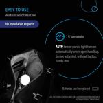 Round Motion Sensor LED Purse Light for Handbags