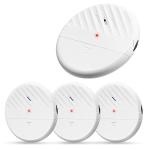 WSDCAM Wireless Glass Break Alarm Sensor - 4 Pack
