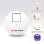 EVA LOGIK Ultra-Thin Loud Window Alarm - 4 Pack
