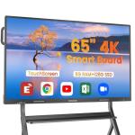 COOLHOOD 65" 4K Touchscreen Smart Board Display