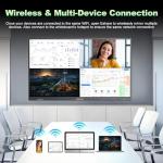 COOLHOOD 65" 4K Touchscreen Smart Board Display