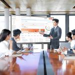 COOLHOOD 65" 4K Touchscreen Smart Board Display