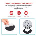 CATSONIC Extra Loud 130dB Window Alarm Set