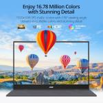 15.6" Portable FHD Monitor with Smart Cover