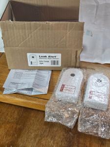 Zircon Water Leak Detector & Flood Alarm - 2 Pack