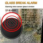 EverNary Ultra-Slim Window Vibration Alarm - 3 Pack