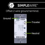GE Enbrighten Z-Wave & Zigbee Smart Toggle Switch