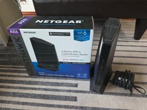 NETGEAR Nighthawk WiFi 6 Modem Router Combo