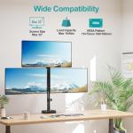 Triple Monitor Mount for Up to 32" Screens