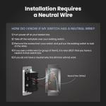 Feit Electric Wi-Fi Smart Dimmer Switches, 3-Pack