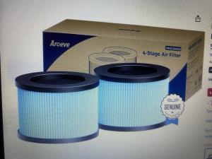 AROEVE 4-in-1 Air Filter Replacement Pack (2)