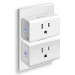 Kasa Mini Smart Plug - Wi-Fi Outlet, 2 Count