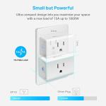 Kasa Mini Smart Plug - Wi-Fi Outlet, 2 Count